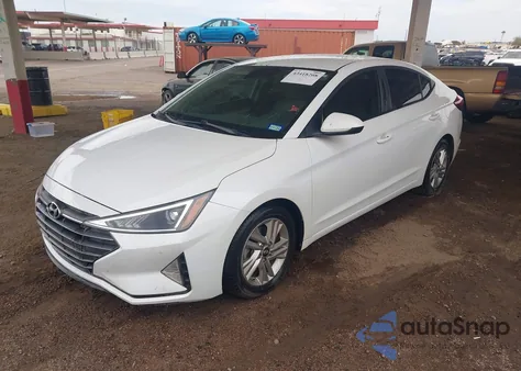 2020 Hyundai Elantra Sel z USA, uszkodzony, nr VIN 5NPD84LF4LH519089